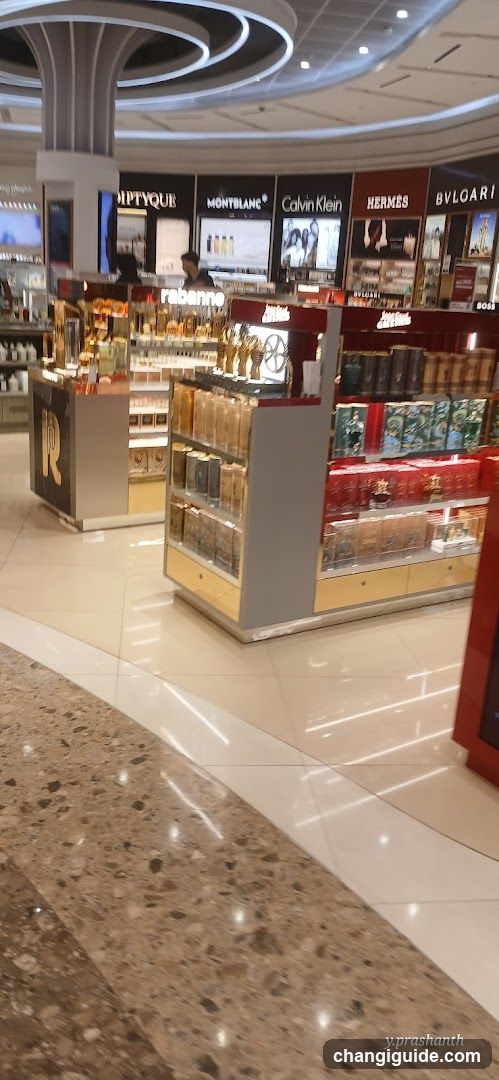 Luxury Perfume Counter Interior