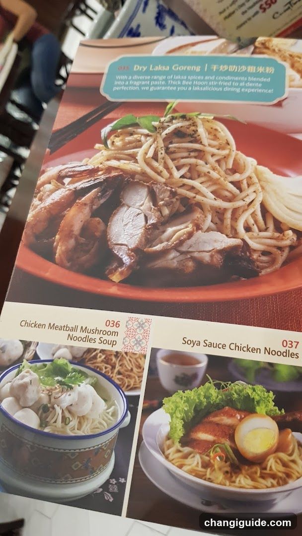 Food Menu Page