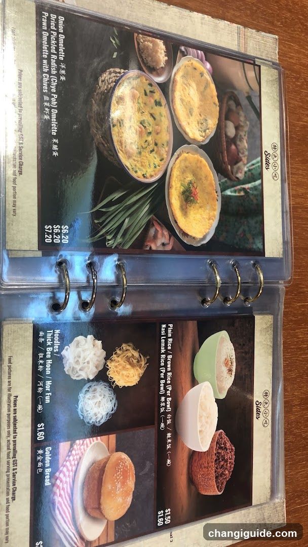 Dish Menu Page
