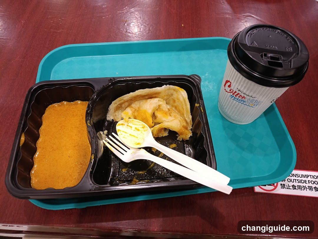 Takeout Meal with Coffee