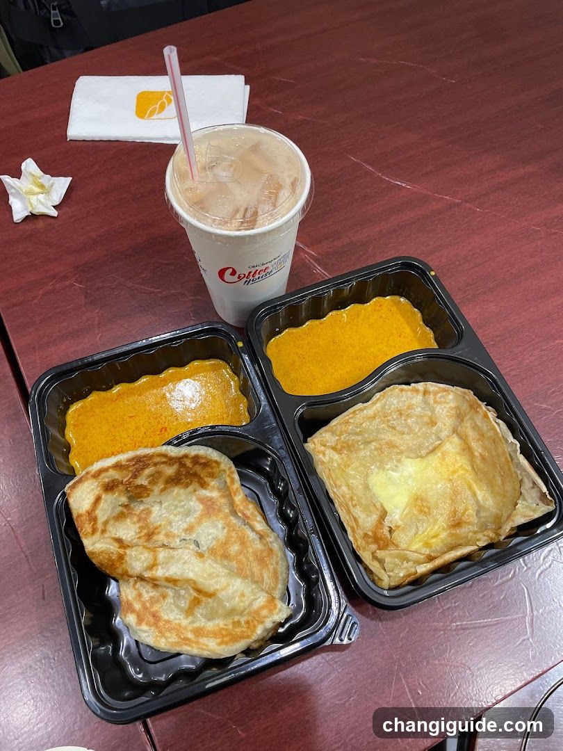 Food on table