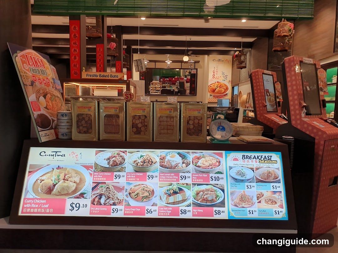 Food Stall Display