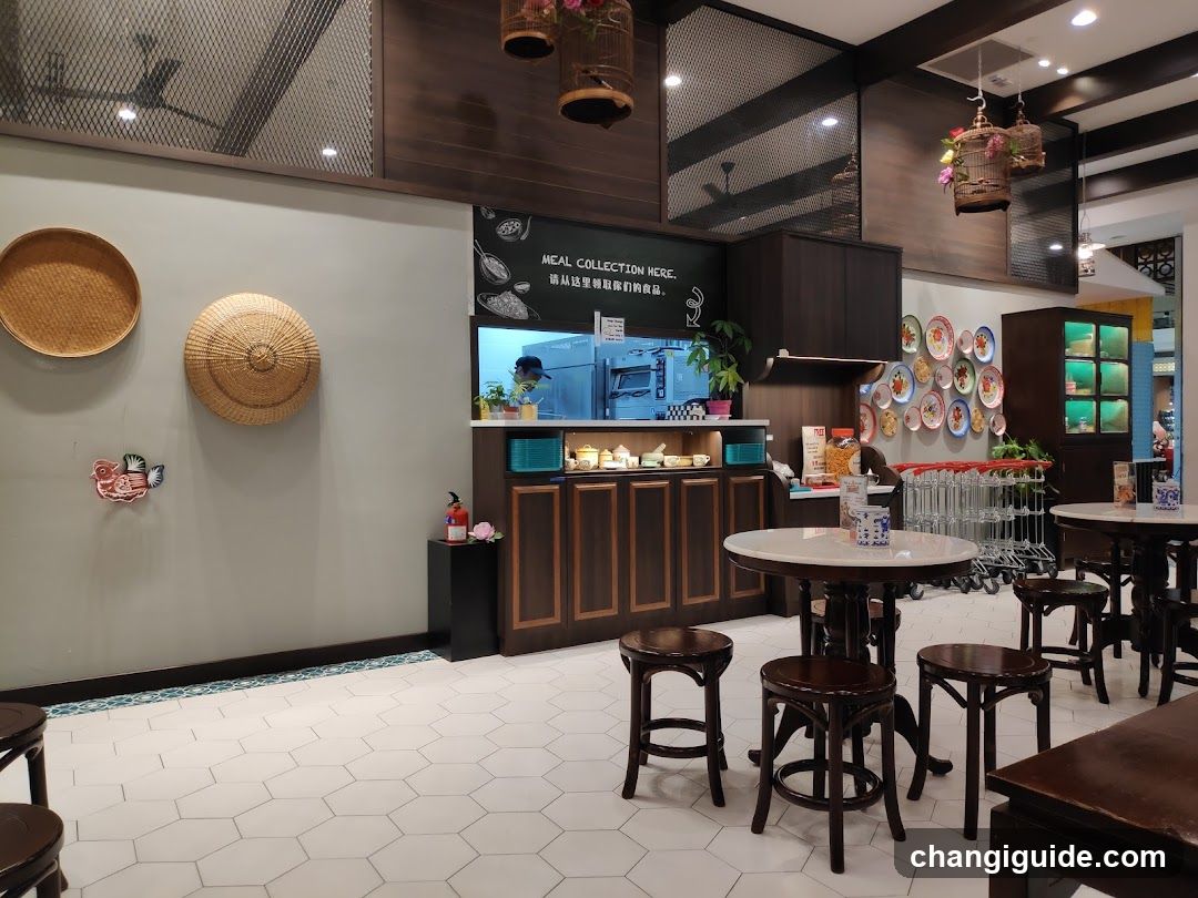 Restaurant Interior with Decorative Elements