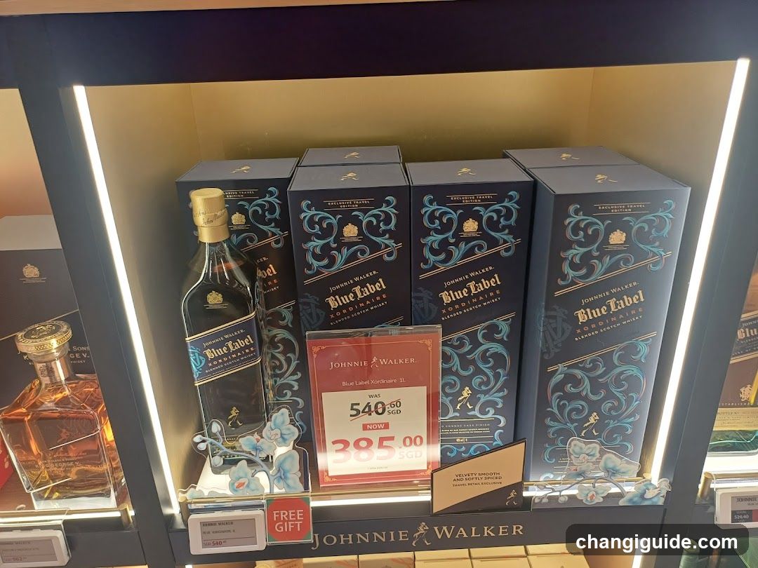 Johnnie Walker Blue Label Display