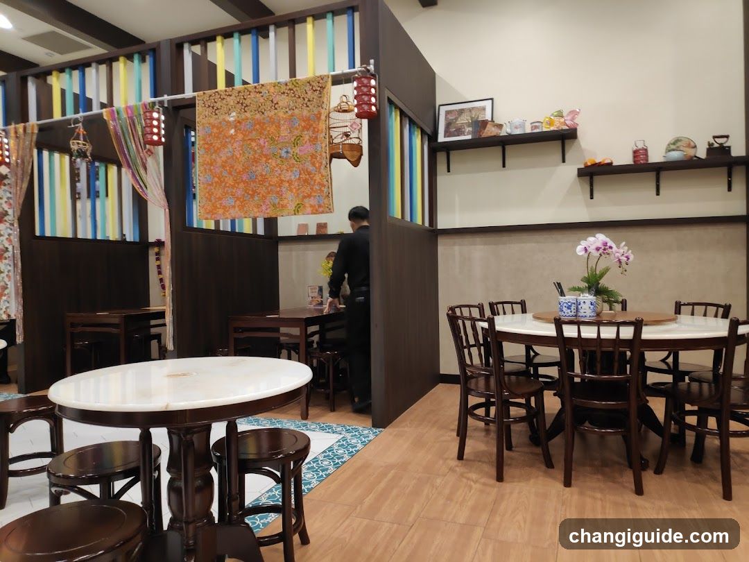Restaurant Interior with Decorative Elements