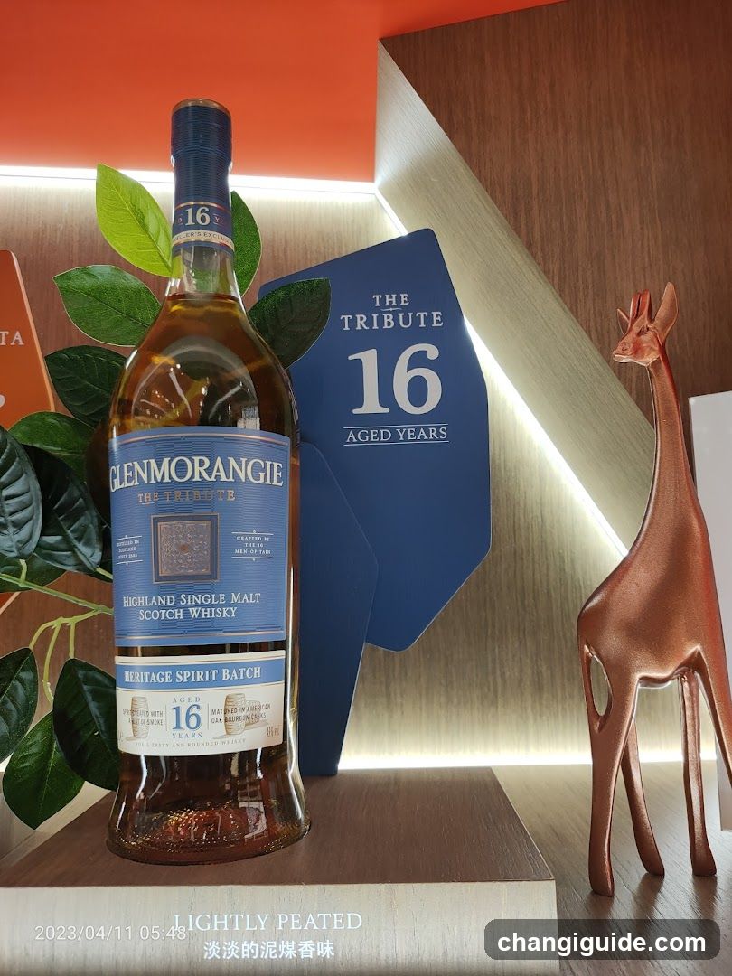 Glenmorangie The Tribute 16 Year Old Whisky Display