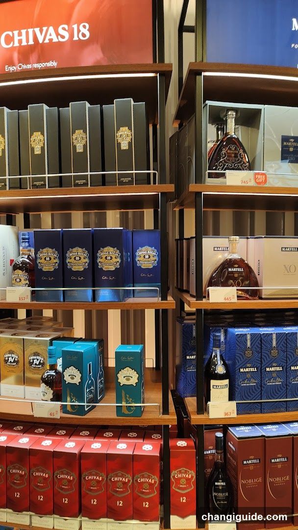 Alcohol Store Interior Display