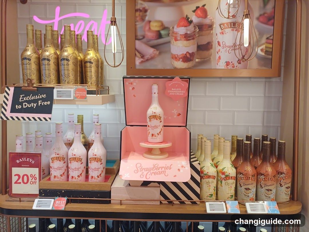Baileys Strawberry & Cream Display