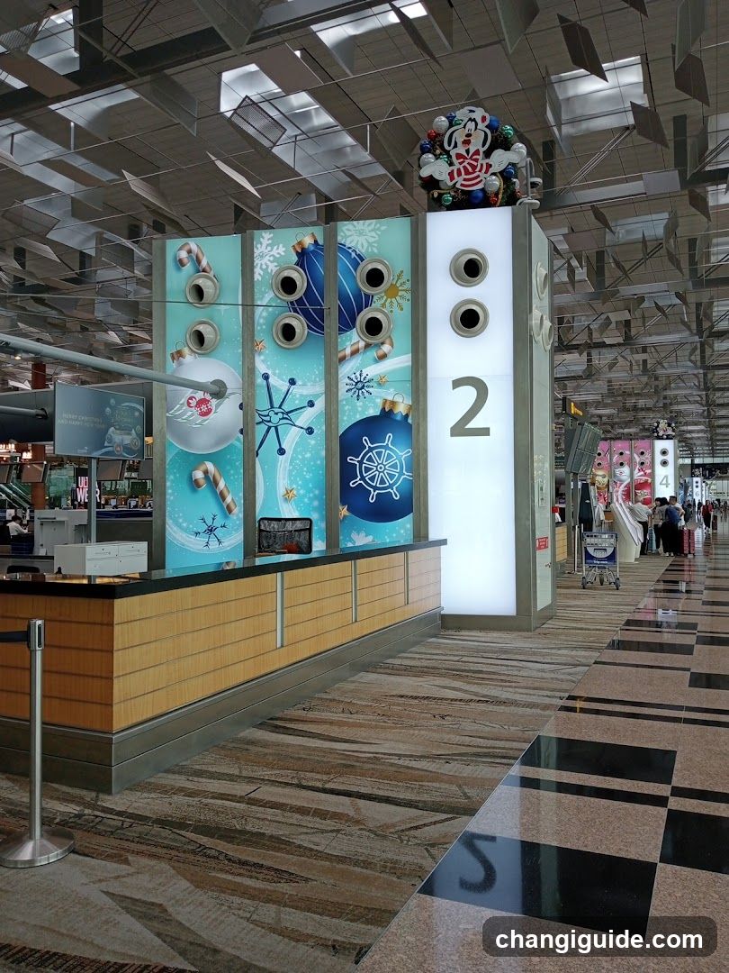 Airport Holiday Decor