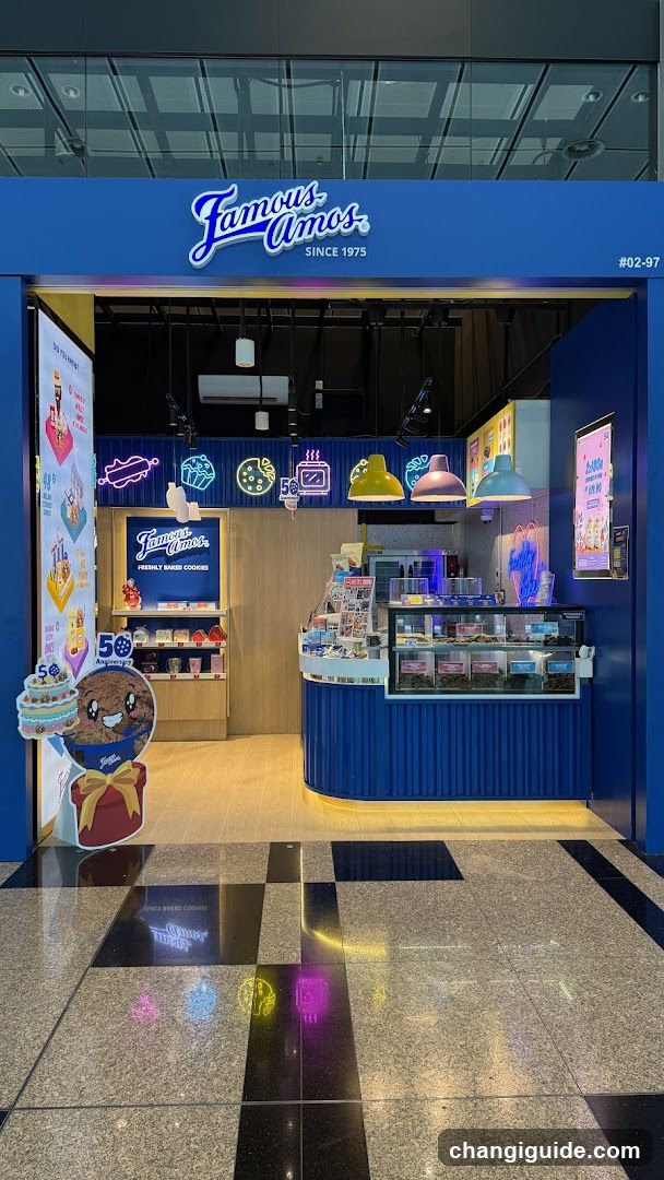 Famous Amos Changi Airport Terminal 3