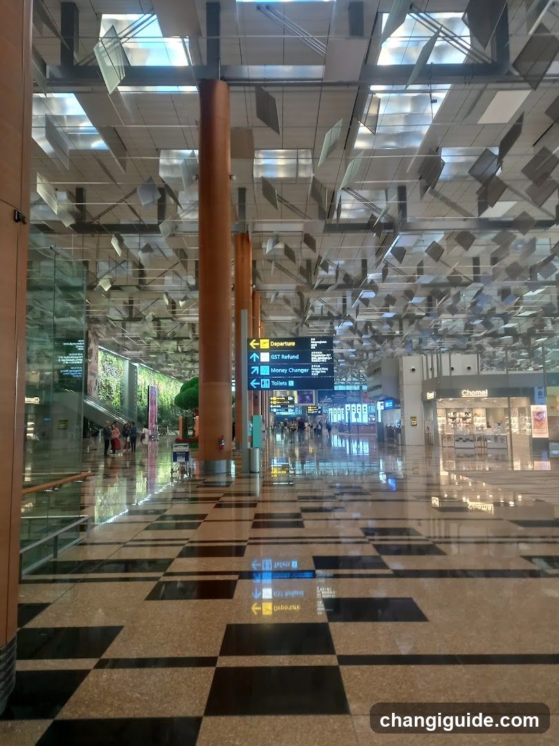 Airport Terminal Interior