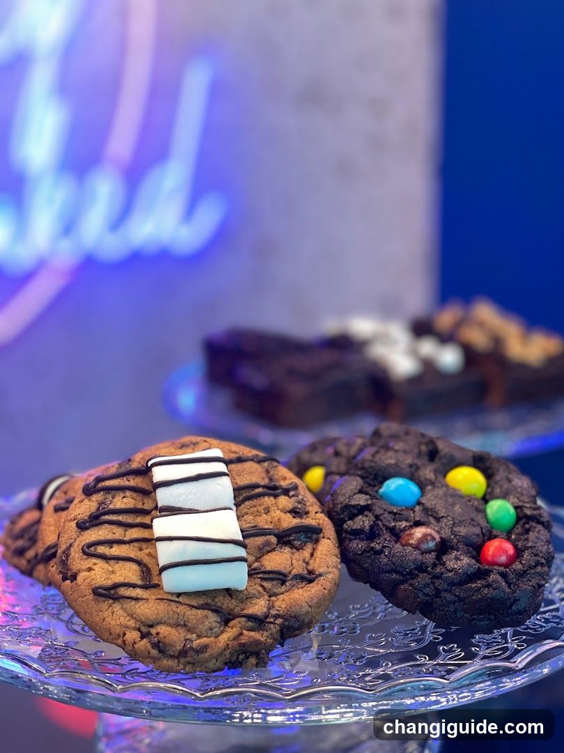 Decorated Cookies Display