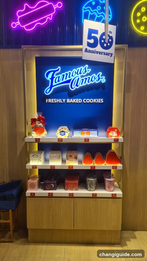 Famous Amos Display