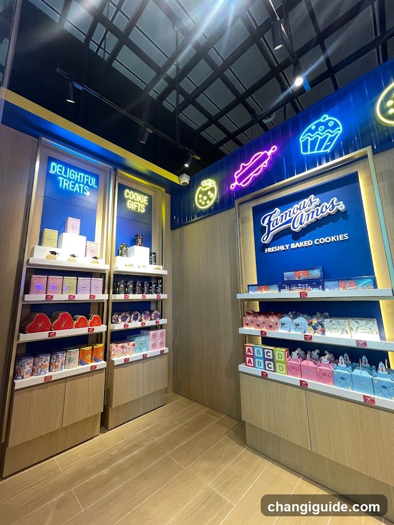 Famous Amos Store Interior