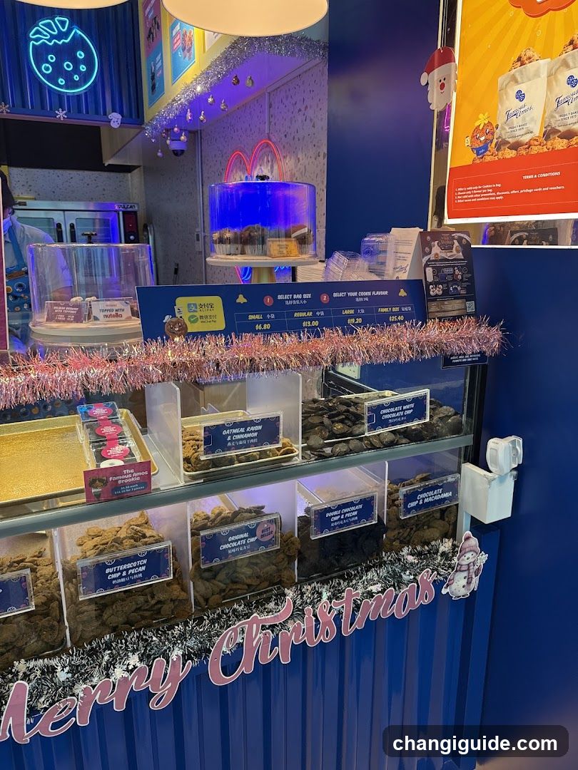 Christmas Popcorn Display