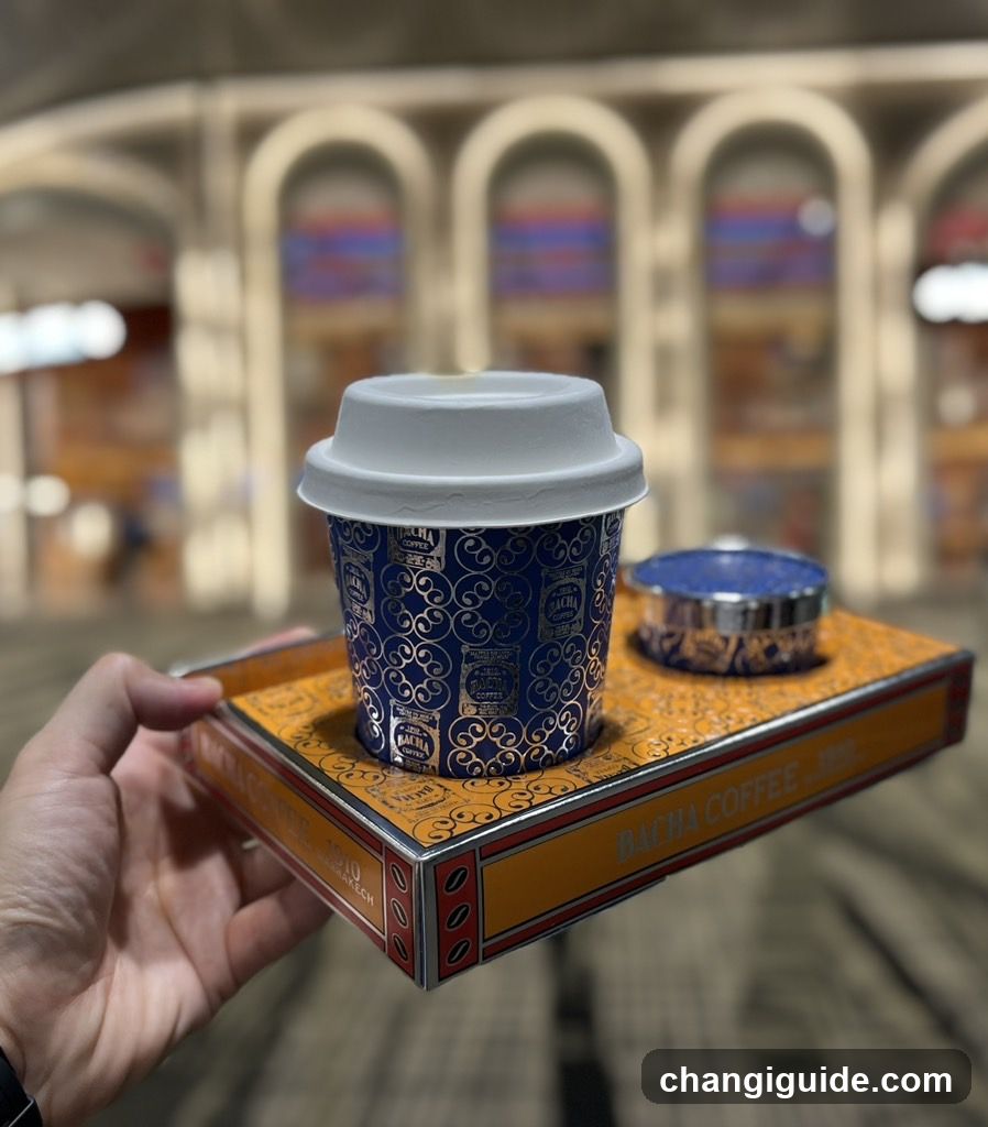 BAPHA COFFEE Cup on Tray