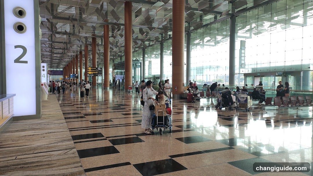 Airport Terminal Hallway