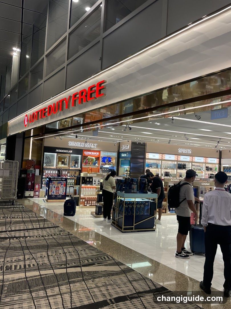 Lotte Duty Free Store Interior