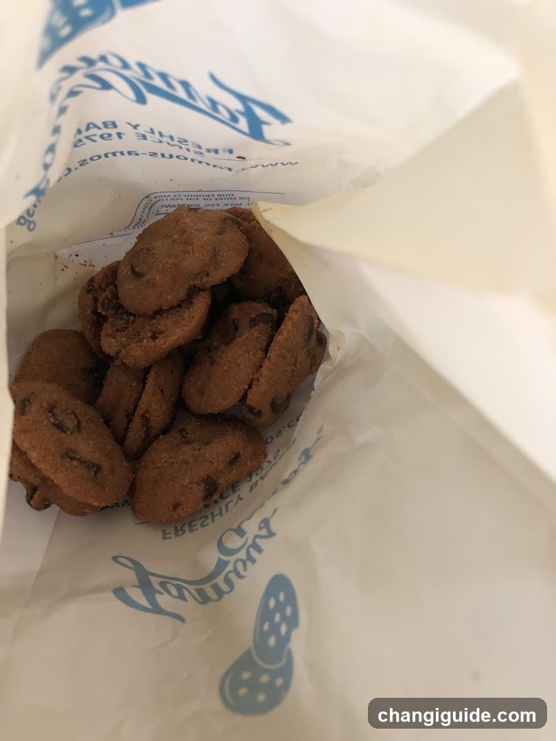 Cookies in a bag