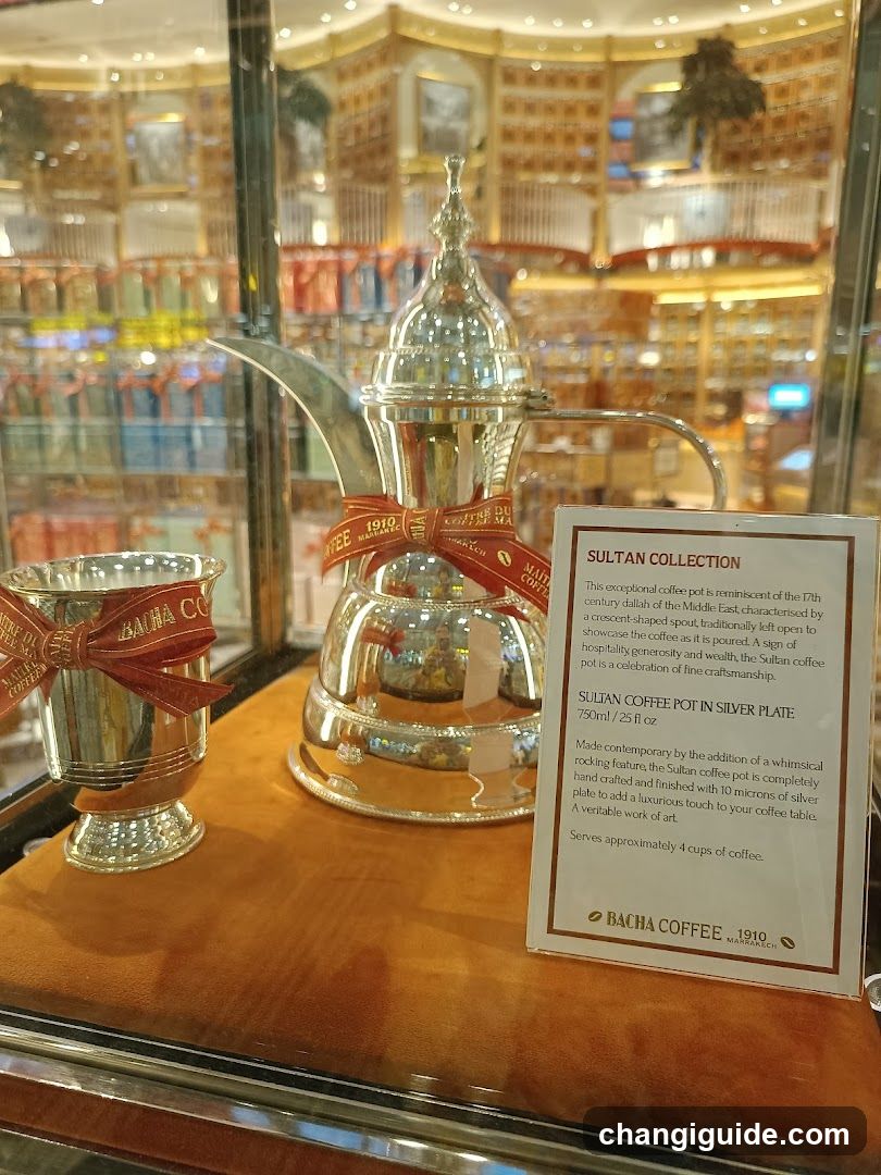 Sultan Collection Coffee Pot Display