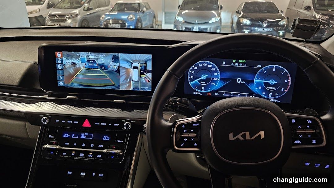Kia Interior Dashboard View
