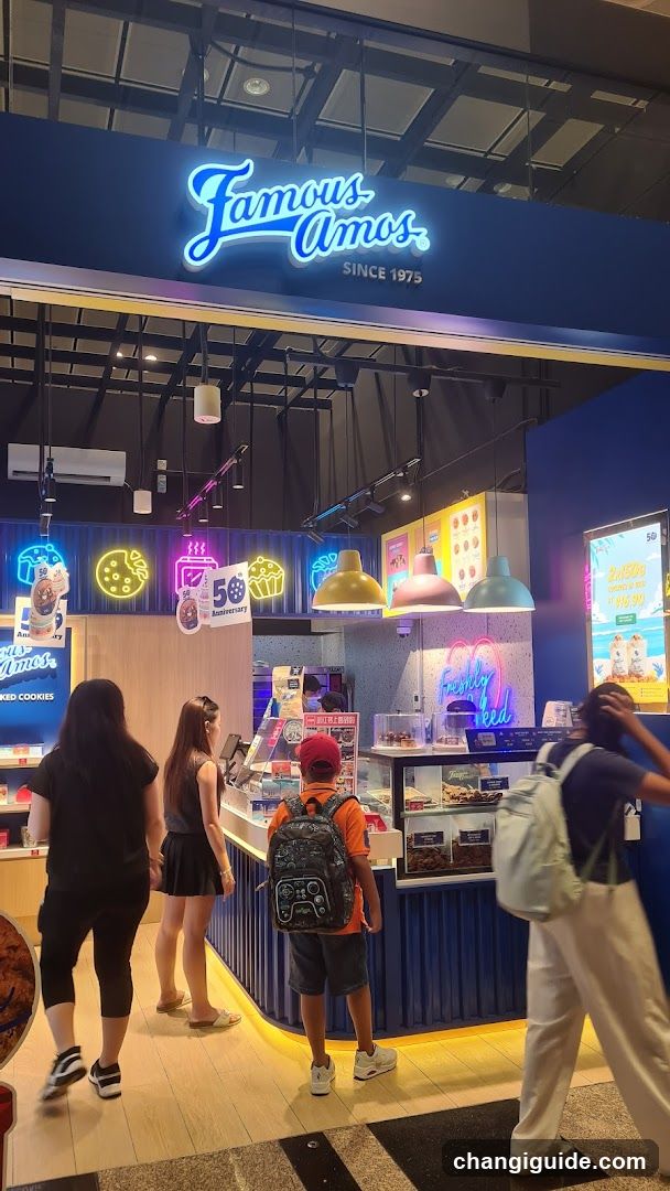 Famous Amos Store Interior