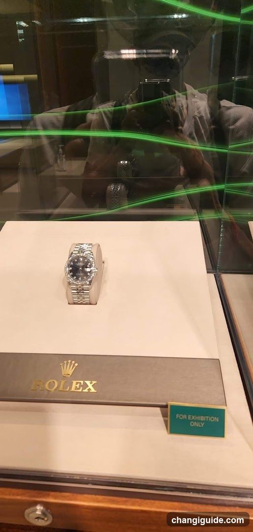 Rolex Watch Display