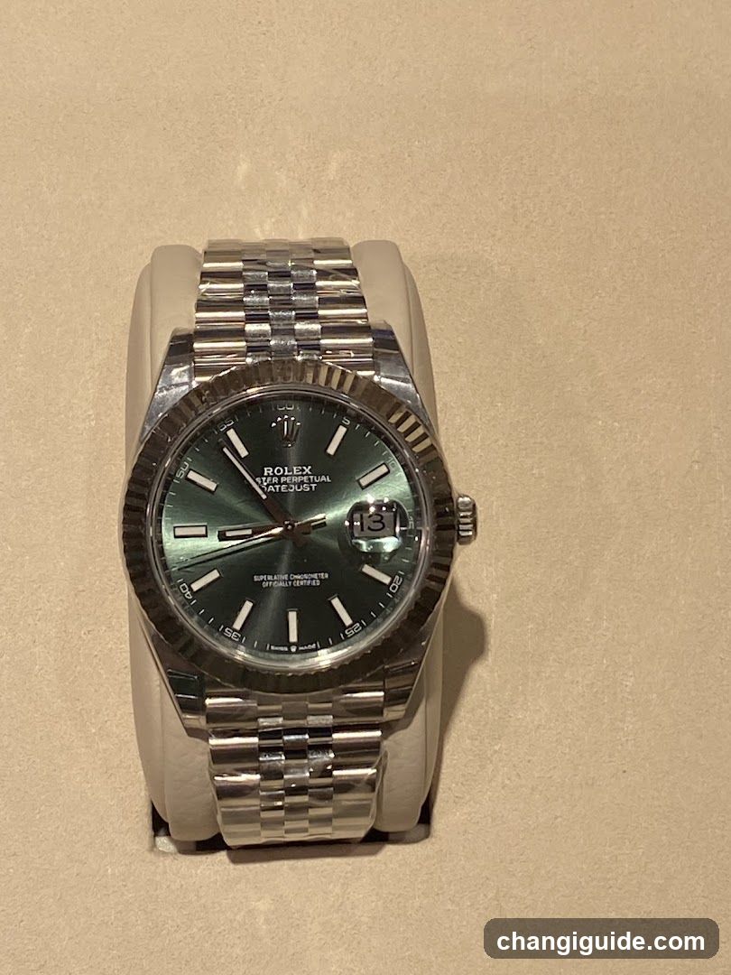 Rolex Datejust Watch Display