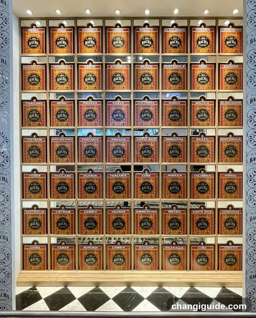 Coffee Display Wall