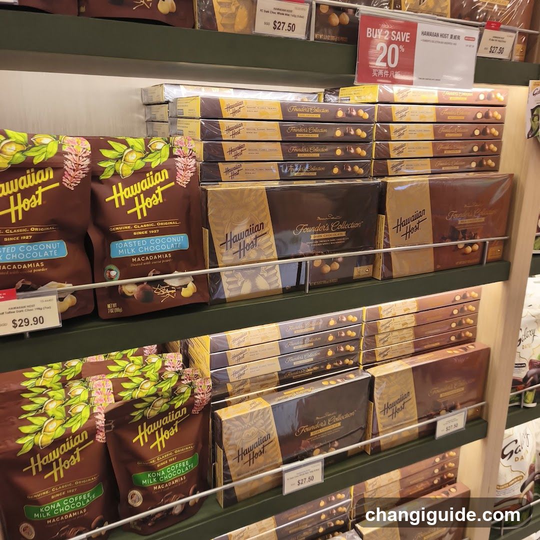 Hawaiian Host Chocolate Display