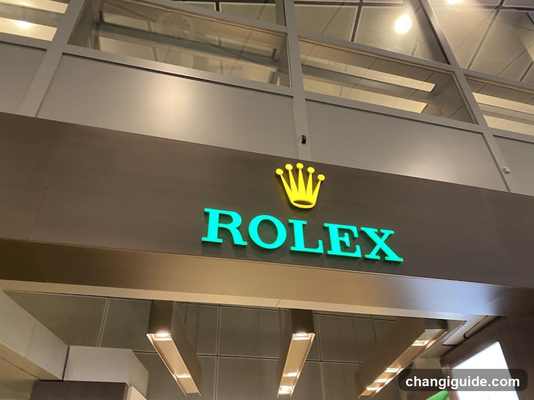 Rolex Boutique - Gassan Watch Changi Airport Terminal 3