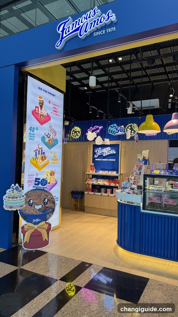 Famous Amos Store Interior