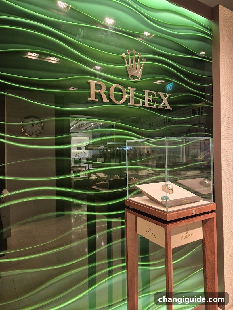 Rolex Storefront Display