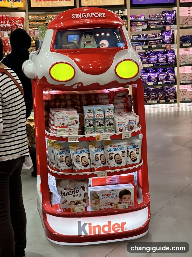 Kinder Display Stand in Store
