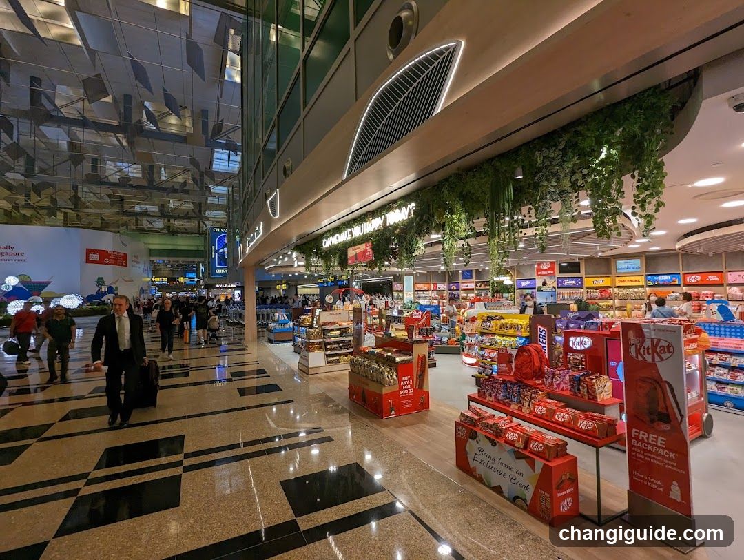 Airport Duty Free Store Interior