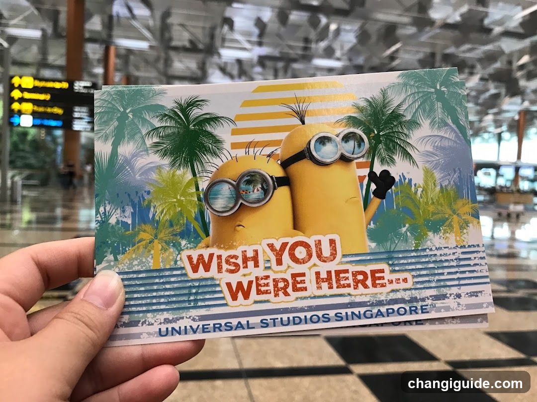 Universal Studios Singapore Postcard