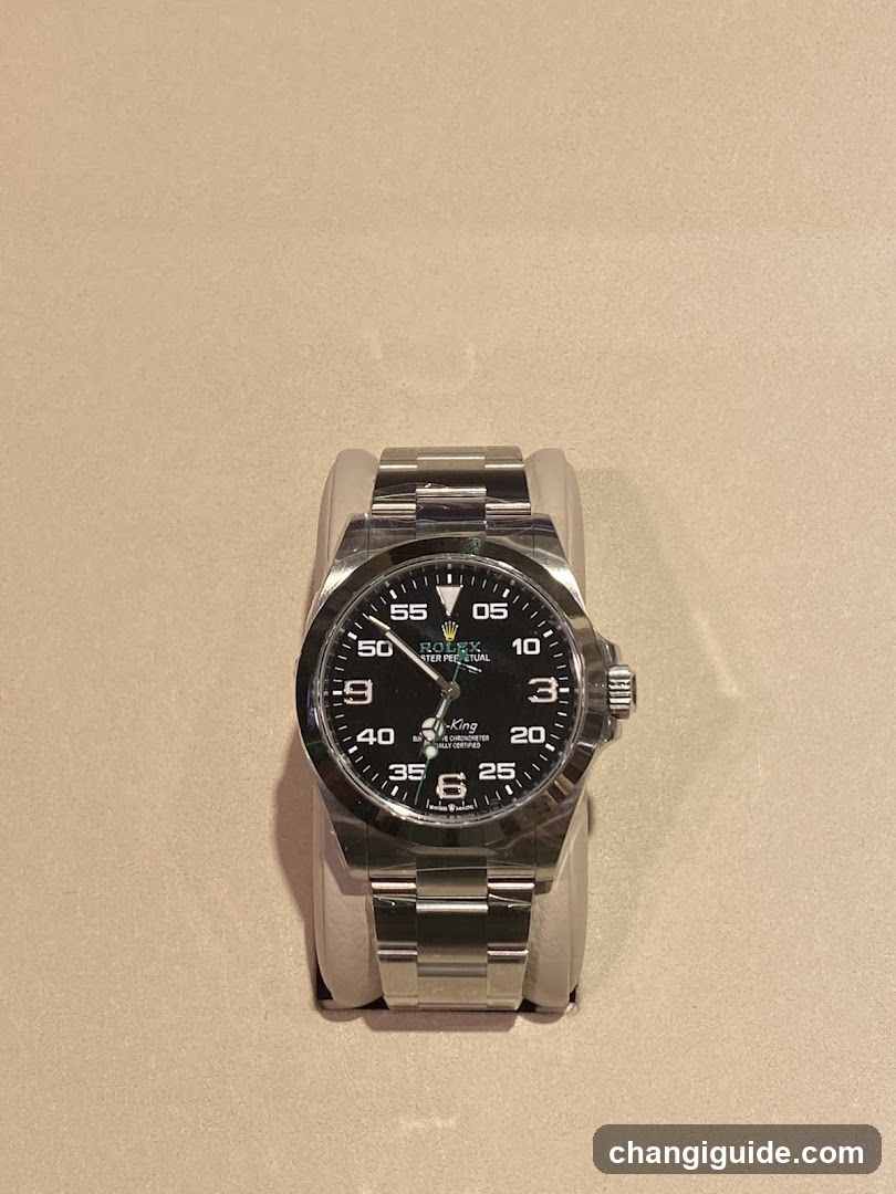 Rolex Submariner Watch Display
