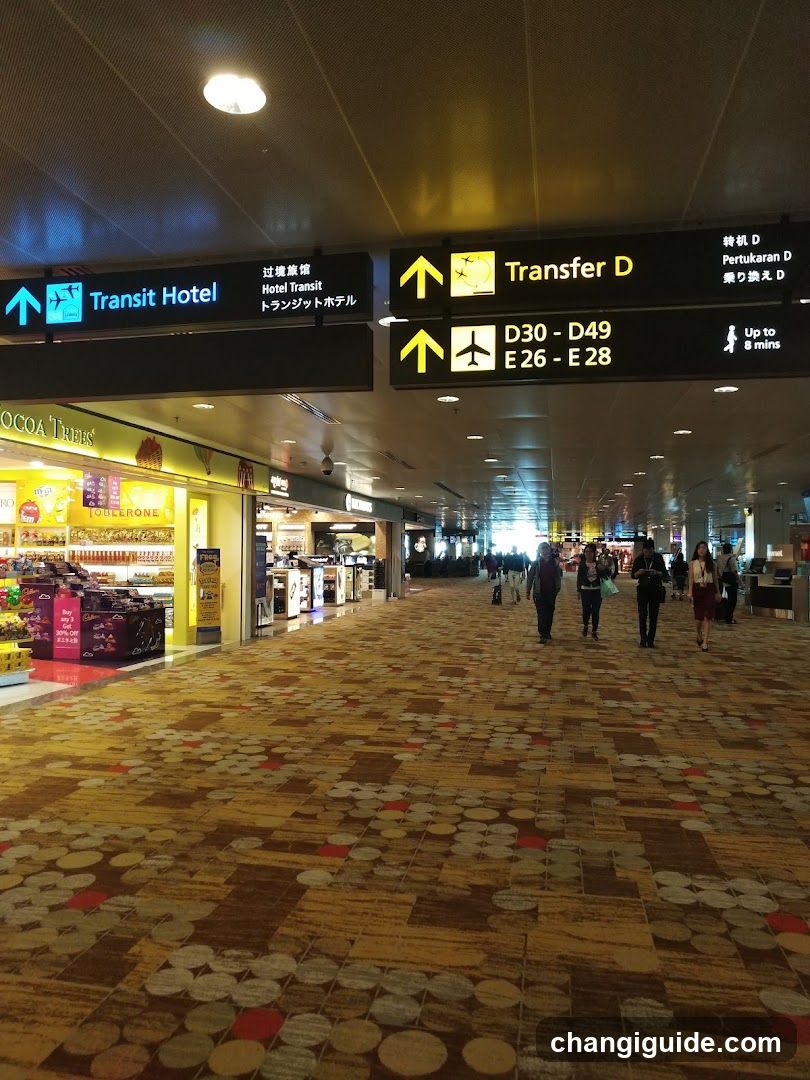 Airport Terminal Corridor