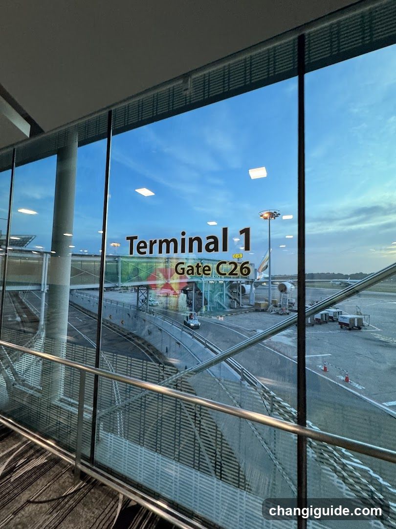 Changi T1 Viewing Mall L3