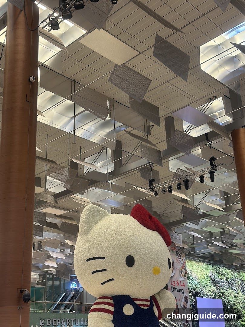Hello Kitty in Airport Terminal