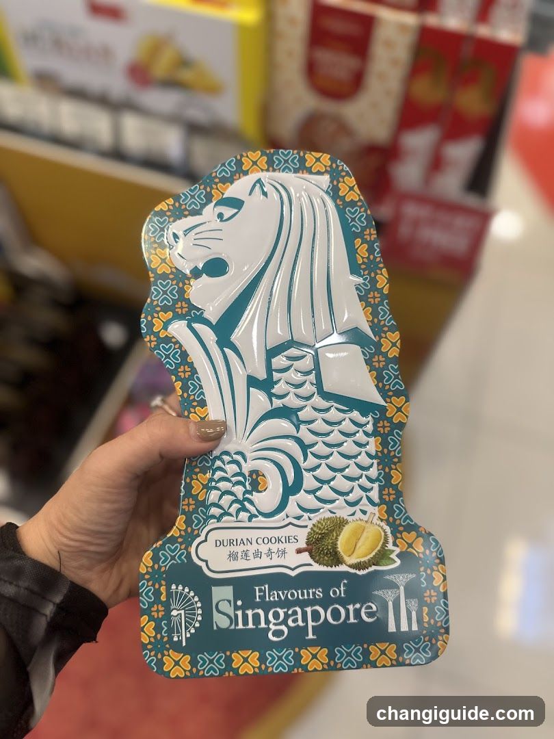 Durian Cookies Packaging