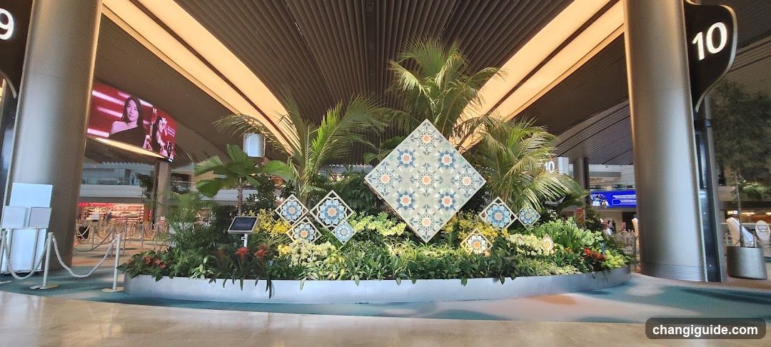 Airport Terminal Garden Display
