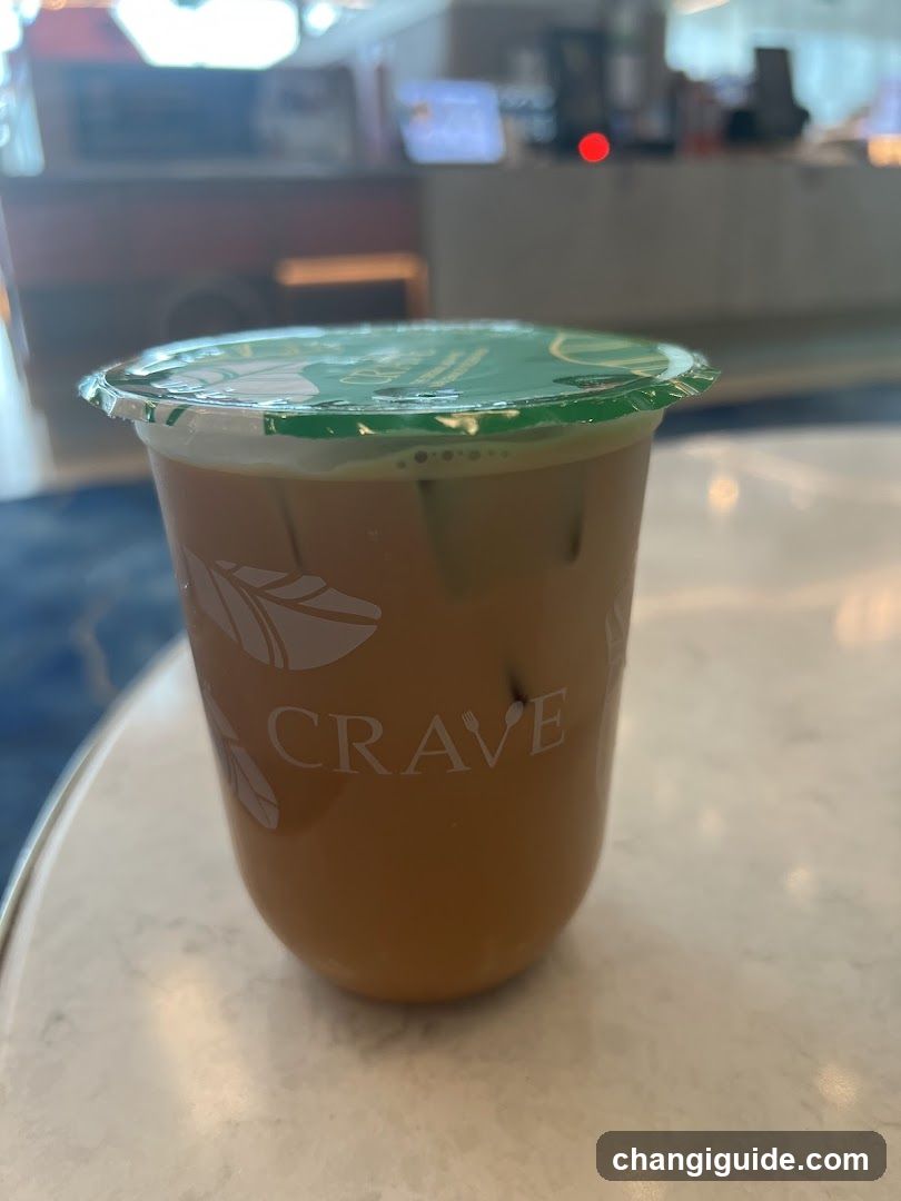Iced Coffee in Crave Cup