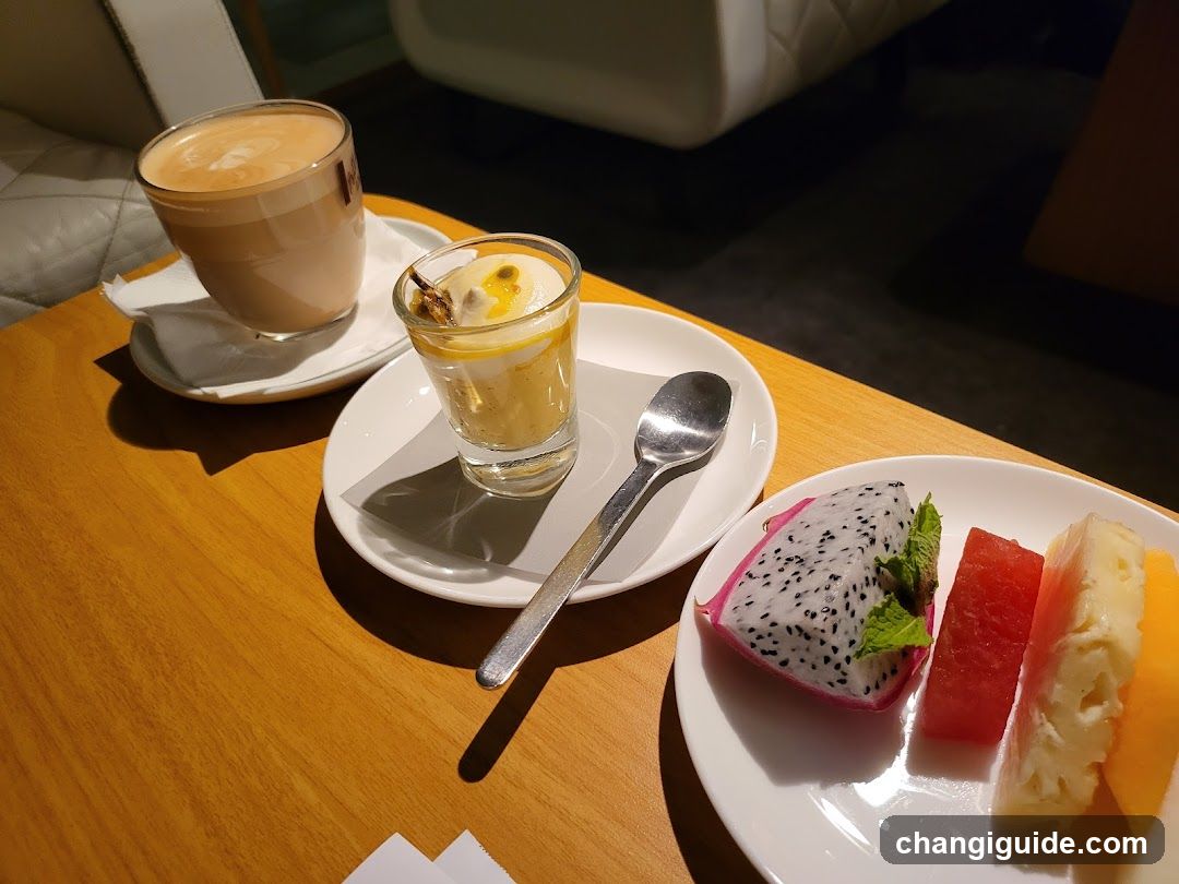 Coffee and Dessert Spread