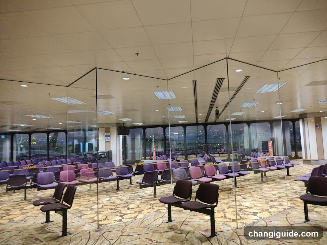 Airport Waiting Area Interior