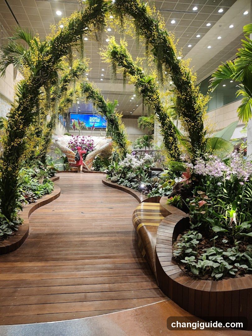 Indoor Floral Garden Display