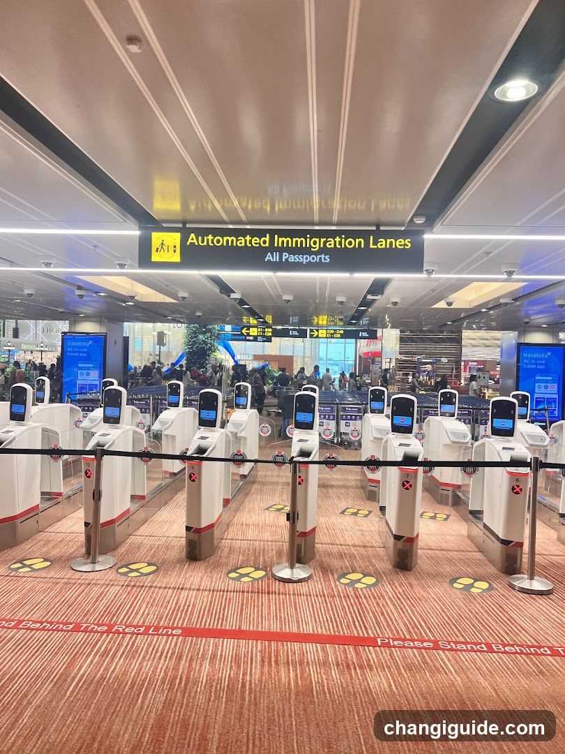 Automated Immigration Lanes
