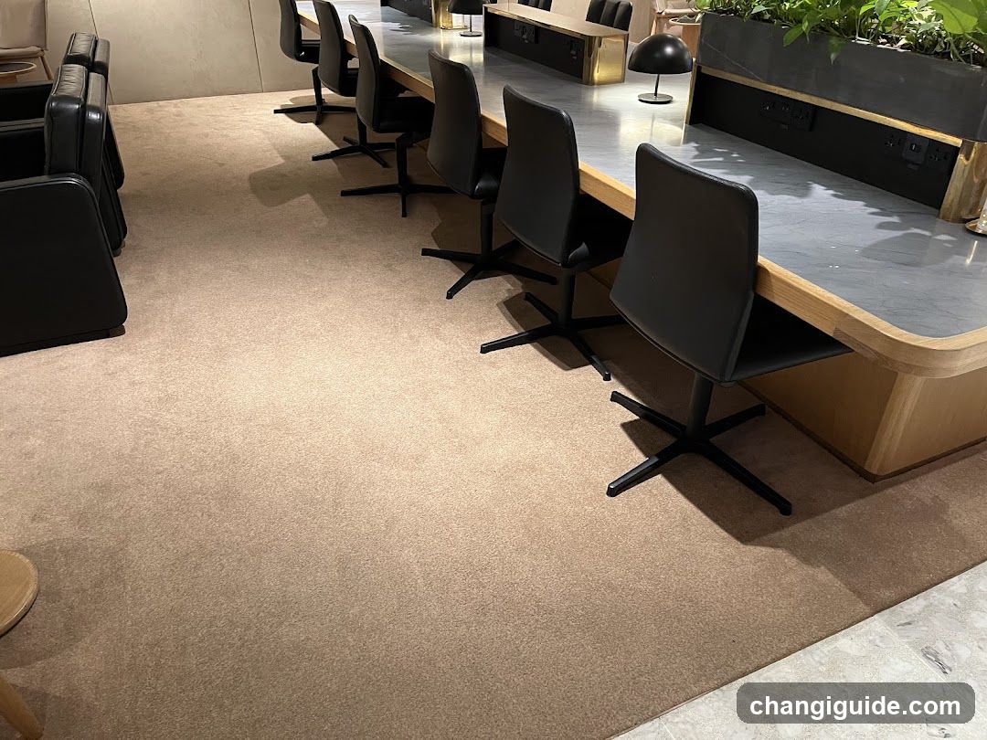 Modern Interior Space with Seating Area