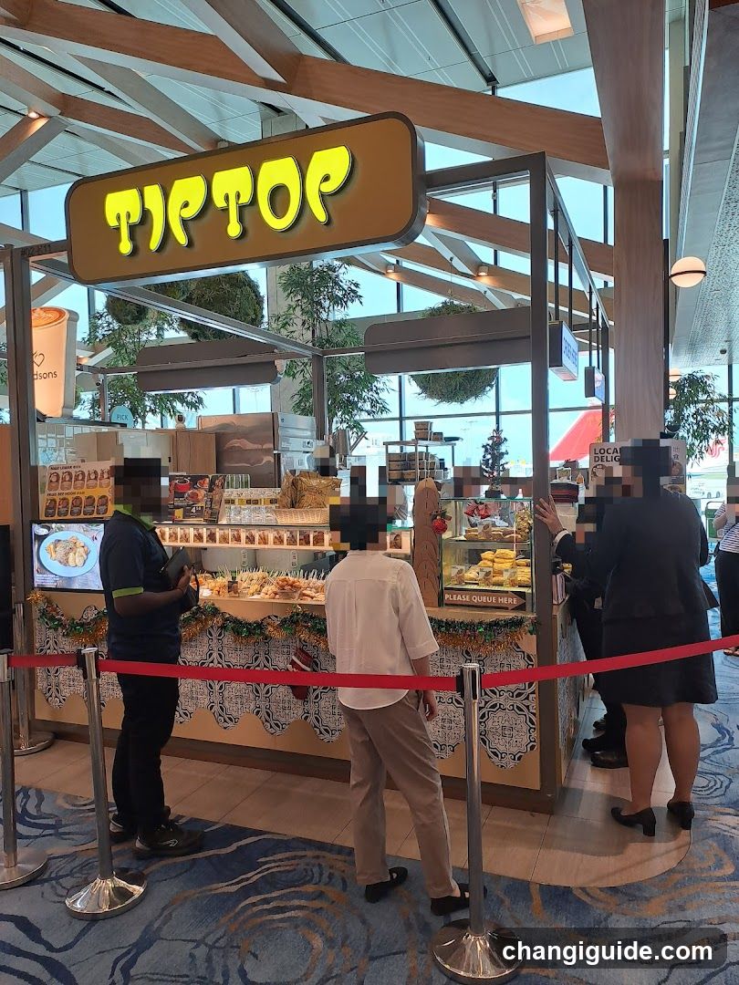 Tiptop Food Stall Interior View