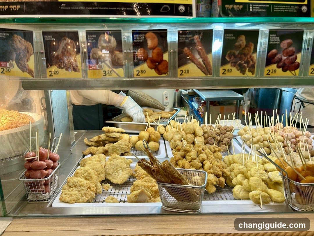Fried Food Display